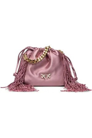 Pinko Atalanta logo-embroidered bag