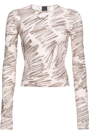 Pinko Moneta glitter-embellished T-shirt