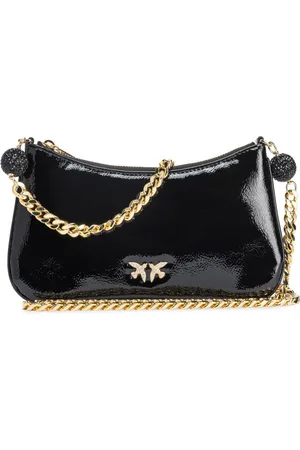 Pinko Arthemis logo-plaque bag
