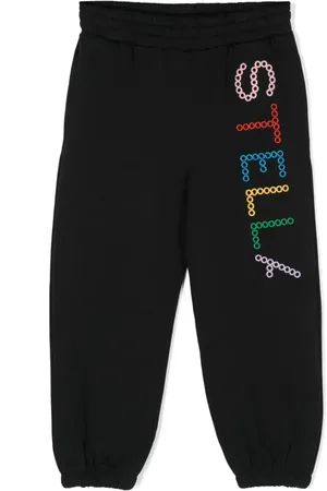 Stella McCartney Logo-embroidered track pants