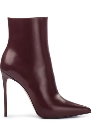 LE SILLA Eva 120mm leather ankle boots