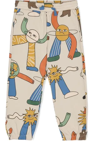 Stella McCartney Space-print track pants