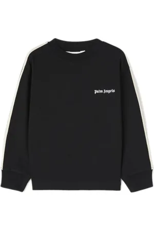 Palm Angels Logo-print cotton sweatshirt