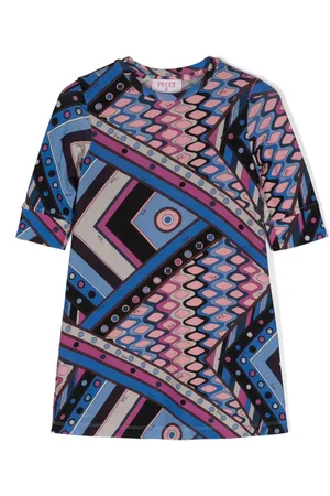 PUCCI Junior Abstract-print dress
