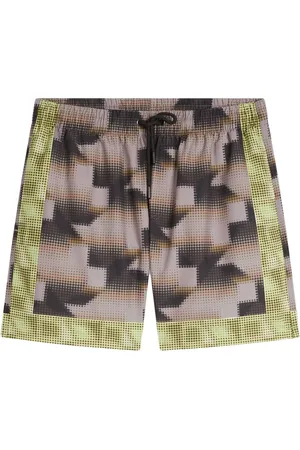 DRIES VAN NOTEN Graphic-print swim shorts