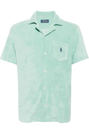 Ralph Lauren Logo-embroidered terry-cloth shirt