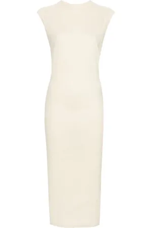 Issey Miyake Membrane textured midi dress