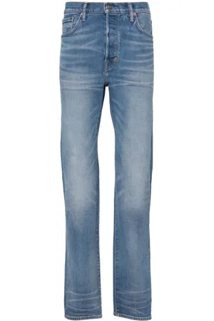 Tom Ford Broken slim-cut jeans