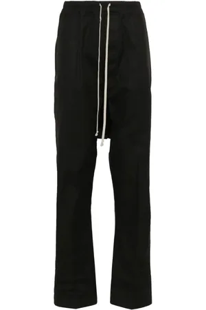 Rick Owens Drop-crotch tapered trousers