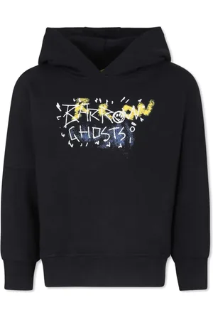 BARROW Graphic-print cotton hoodie