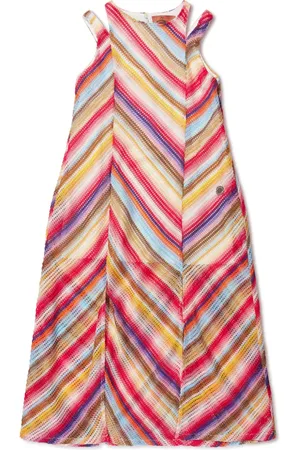 Missoni Panelled zigzag-pattern dress