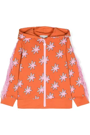 Stella McCartney Star-print zip-up hoodie