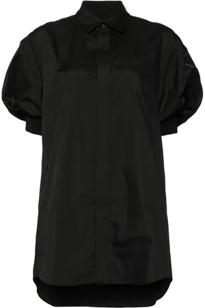 SACAI Balloon-sleeve mini dress