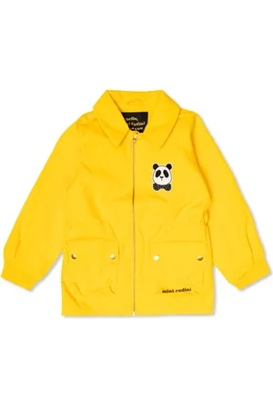 Mini Rodini Panda-appliqu?? zip-up jacket