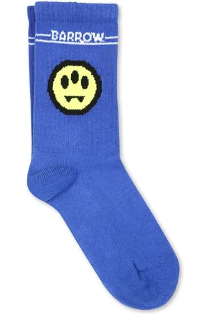 BARROW Logo-print cotton-blend socks