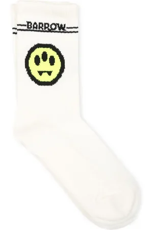 BARROW Intarsia-knit logo socks