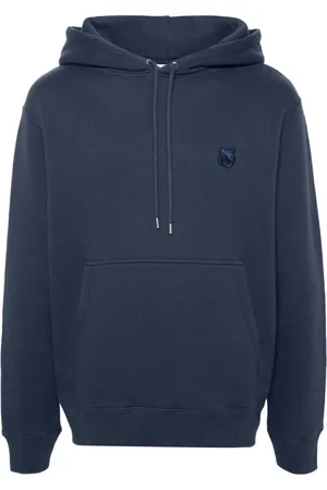 Maison Kitsuné Fox-motif cotton hoodie