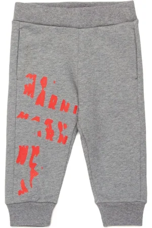 Marni Logo-embossed cotton track pants