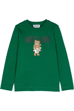 Moschino Teddy Bear-print cotton T-shirt
