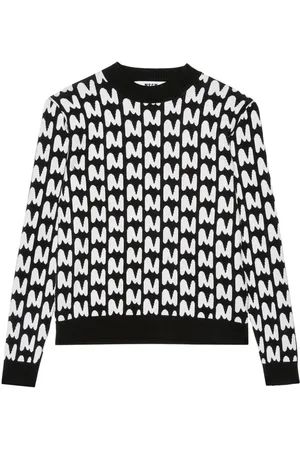 Msgm All-over-logo sweatshirt