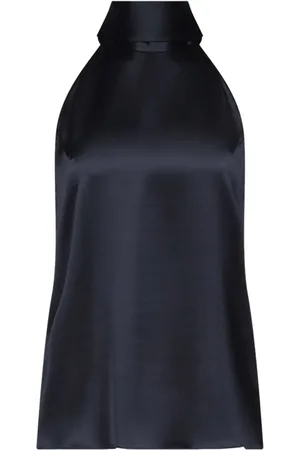 GALVAN Sienna satin blouse