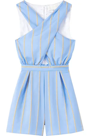 Destree Louis striped playsuit