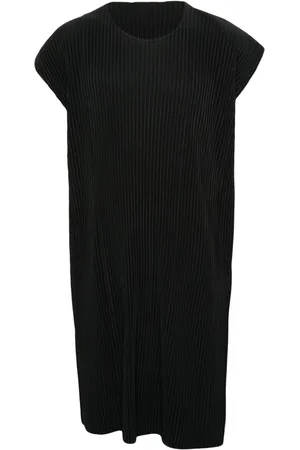 Issey Miyake Rectangle plissé-effect T-shirt