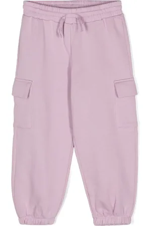 Stella McCartney Cotton jersey tapered track pants
