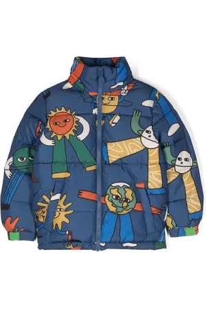 Stella McCartney Cartoon-print puffer jacket