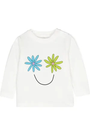 Stella McCartney Floral-print cotton T-shirt