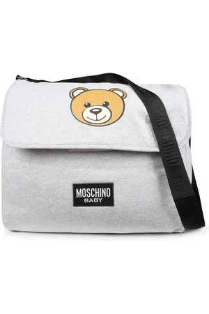Moschino Teddy Bear-print cotton changing bag
