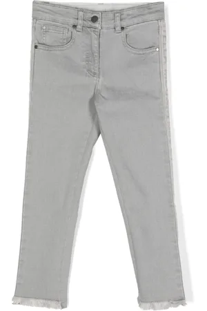 Stella McCartney Logo-embellished skinny jeans