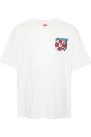 Kenzo Kube logo-print T-shirt