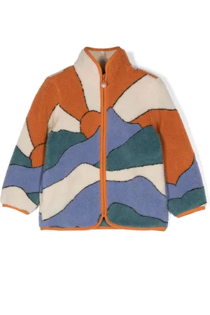 Stella McCartney Sunrise Scene fleece jacket