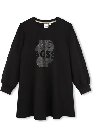 HUGO BOSS Logo-appliqu?? sweatshirt dress