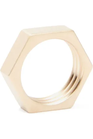 Maison Margiela Geometric brushed ring