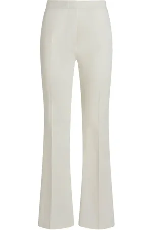 Etro Flared stretch-cotton trousers