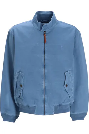 Ralph Lauren Stand-up collar cotton windbreaker