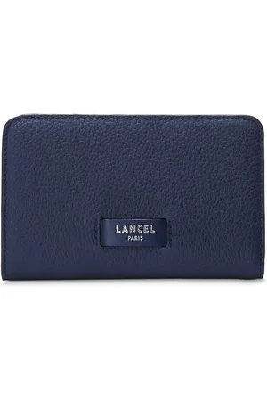 LANCEL Logo-stamp leather wallet