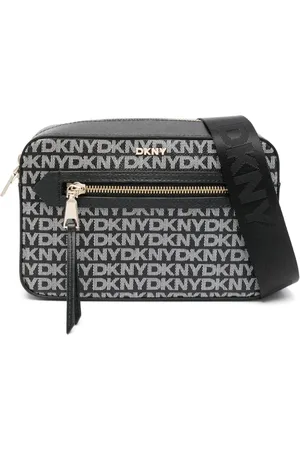 DKNY Bryant Ave monogram-pattern cross body