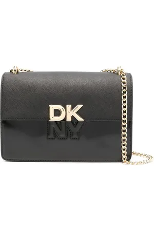 DKNY Logo-lettering cross body bag