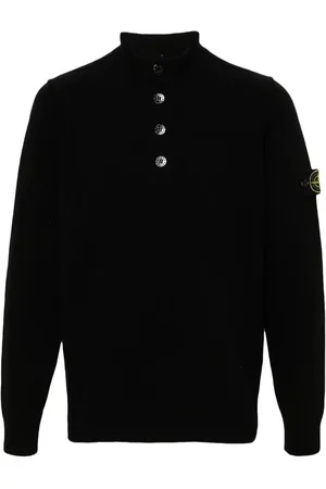 Stone Island Compass-badge high-neck jumper