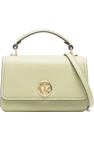 Michael Kors Logo-plaque leather mini bag