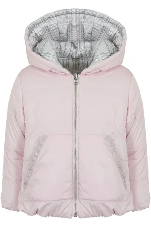 Lapin House Reversible hooded jacket