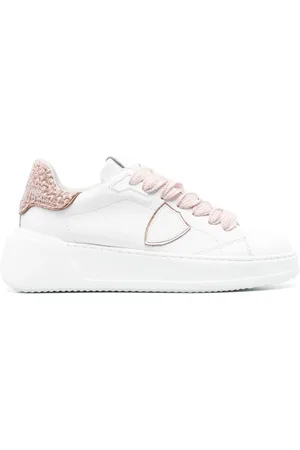 Philippe model Tres Temple leather sneakers