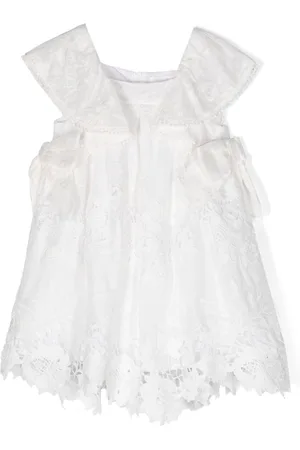 PATACHOU Guipure-lace A-line dress