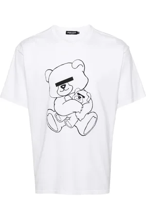 UNDERCOVER Teddy bear-print cotton T-shirt