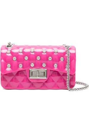 MONNALISA Crystal-embellished shoulder bag