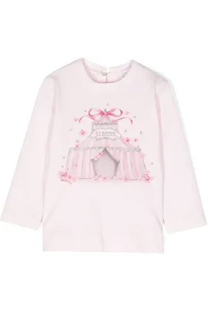 MONNALISA St. Circus graphic-print cotton T-shirt