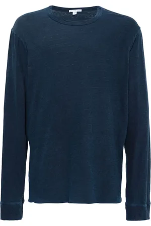 James Perse Long-sleeve cotton T-shirt